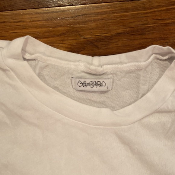 Lauren Moshi size small white tee shirt - Picture 2 of 2